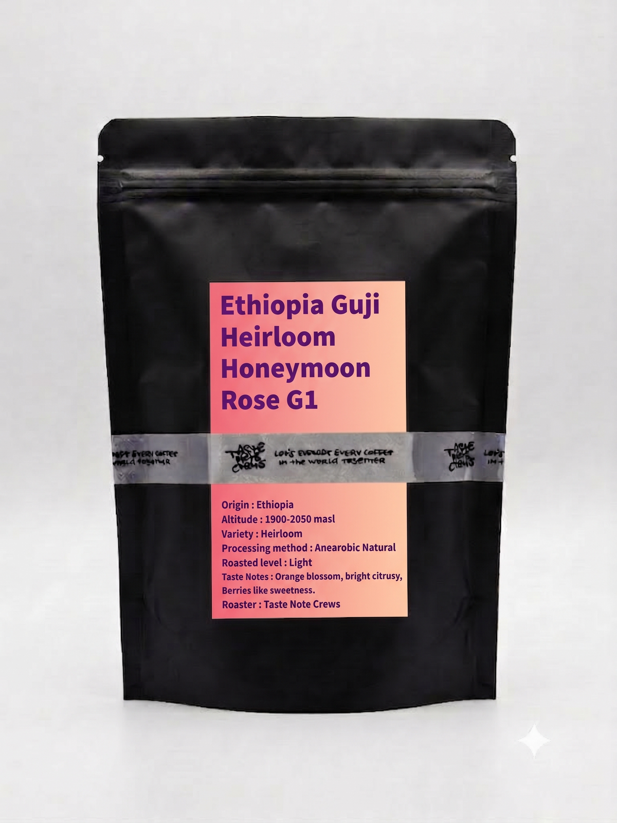 Ethiopia Guji Heirloom Honeymoon Rose G1